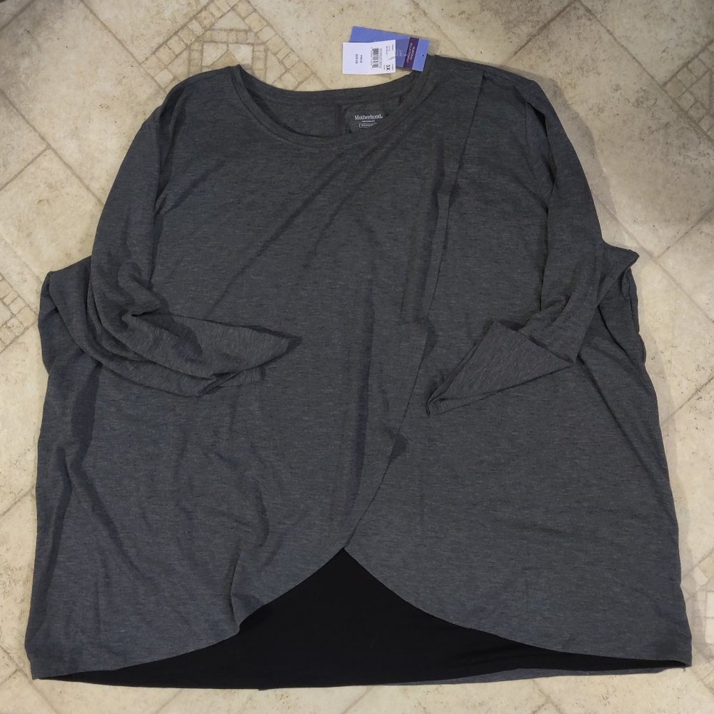 Motherhood maternity nursing top